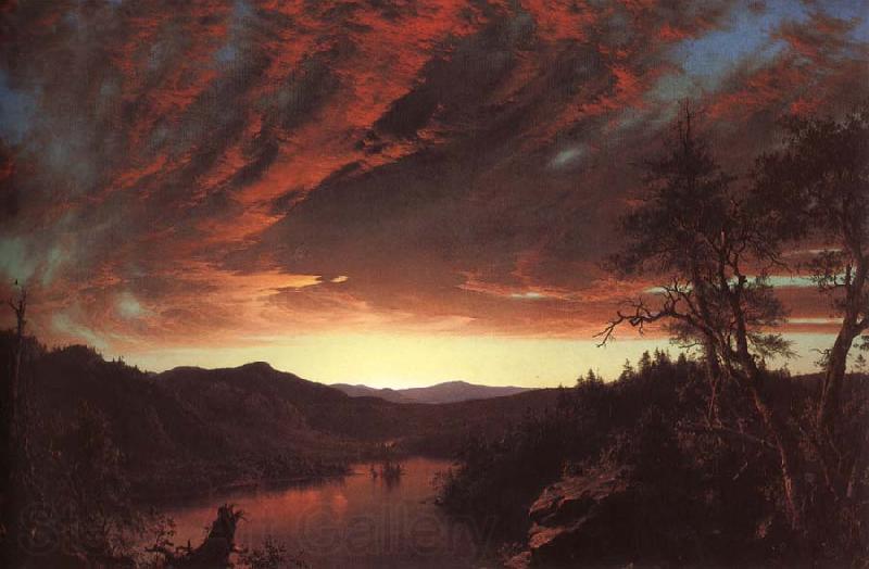 Frederic Edwin Church Dark Germany oil painting art